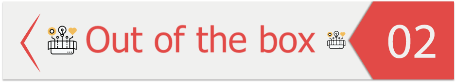 Out of the box Restaurant software