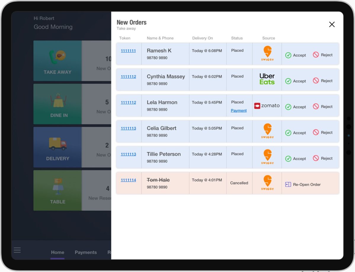 Restaurant POS Software on Cloud